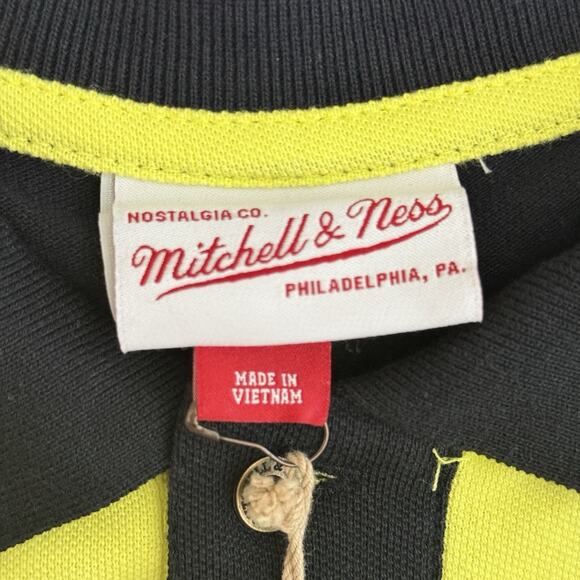 NWT Mitchell & Ness San Jose Clash Polo Shirt Men’s Sz Large Color Block Soccer - Picture 4 of 12